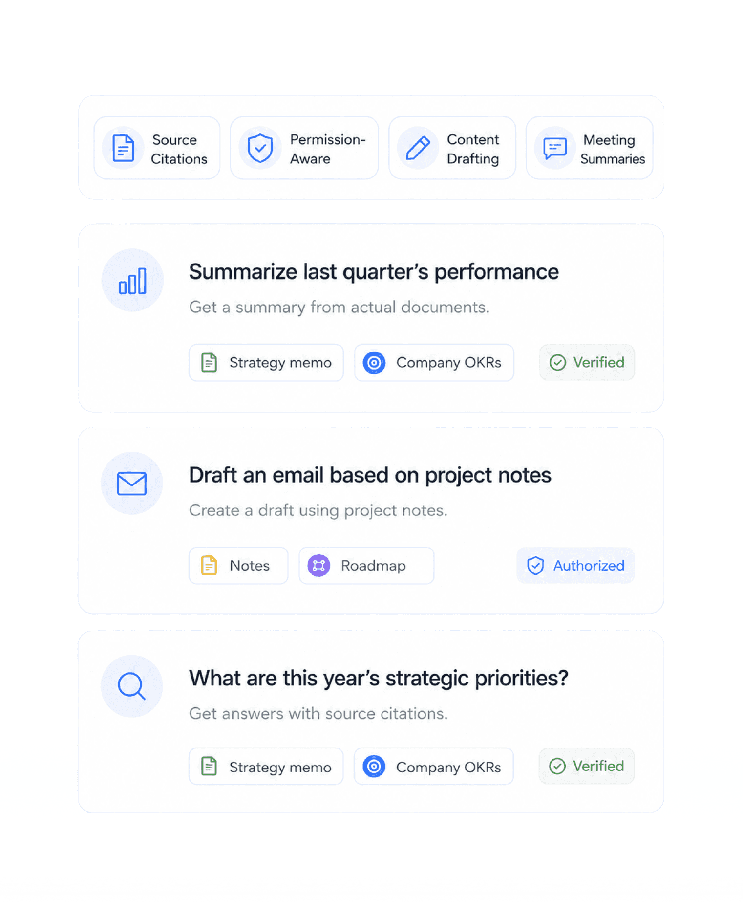 Assistant capabilities