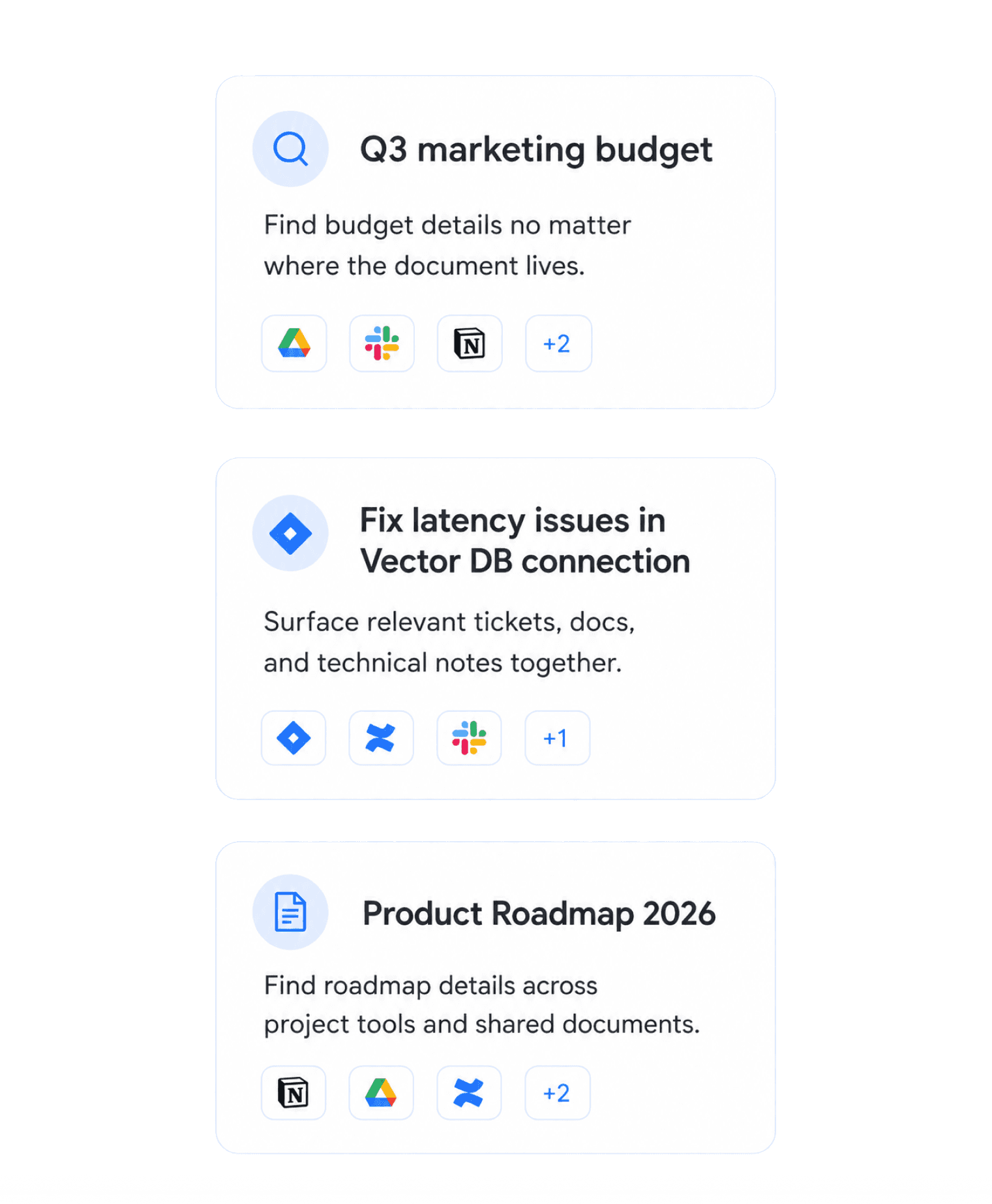 Search capabilities
